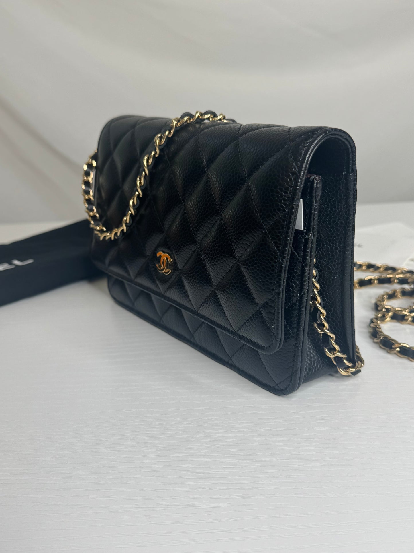 Chanel Caviar WOC GHW