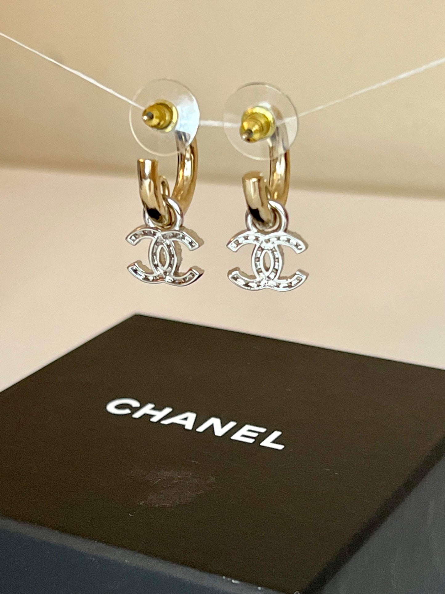Chanel Hoop Earrings