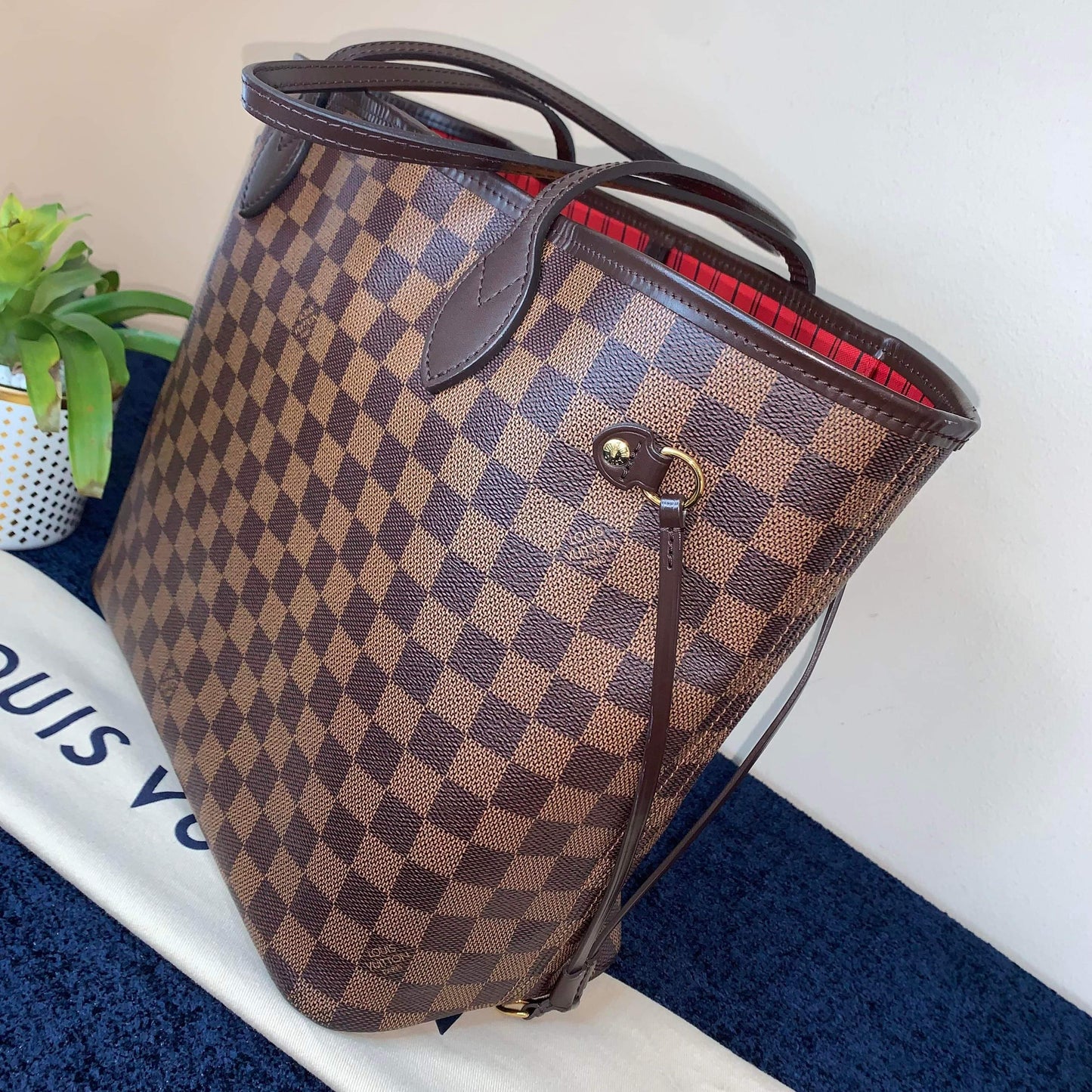 SOLD!! Neverfull MM DE