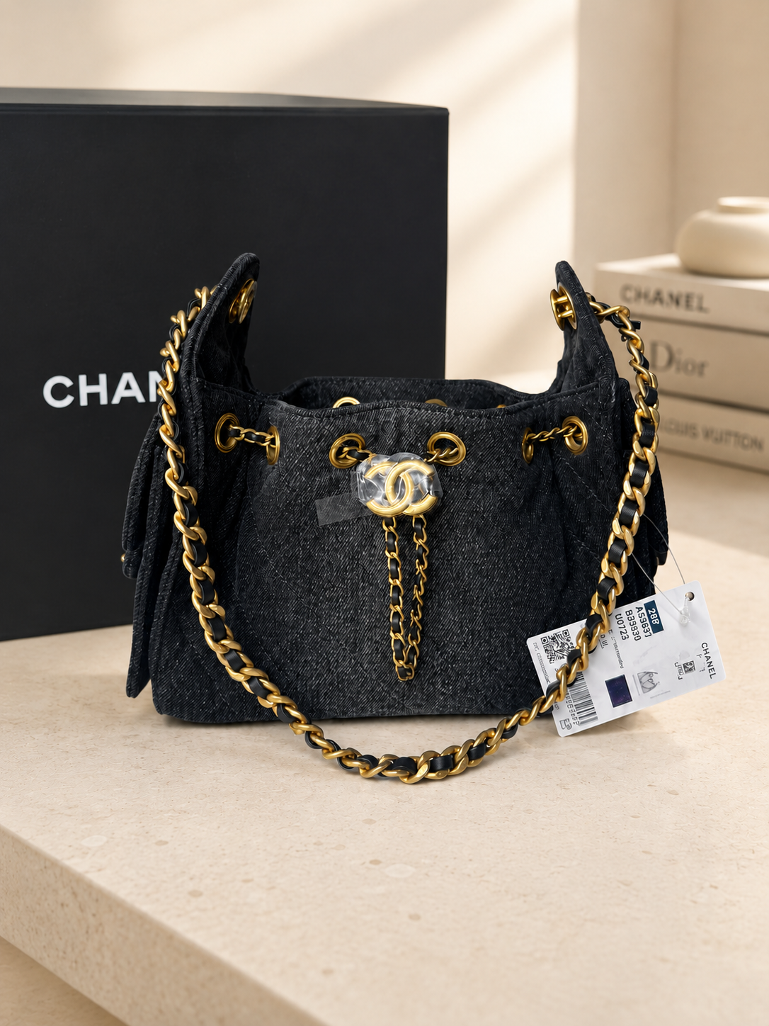 Chanel 25 Mini Denim