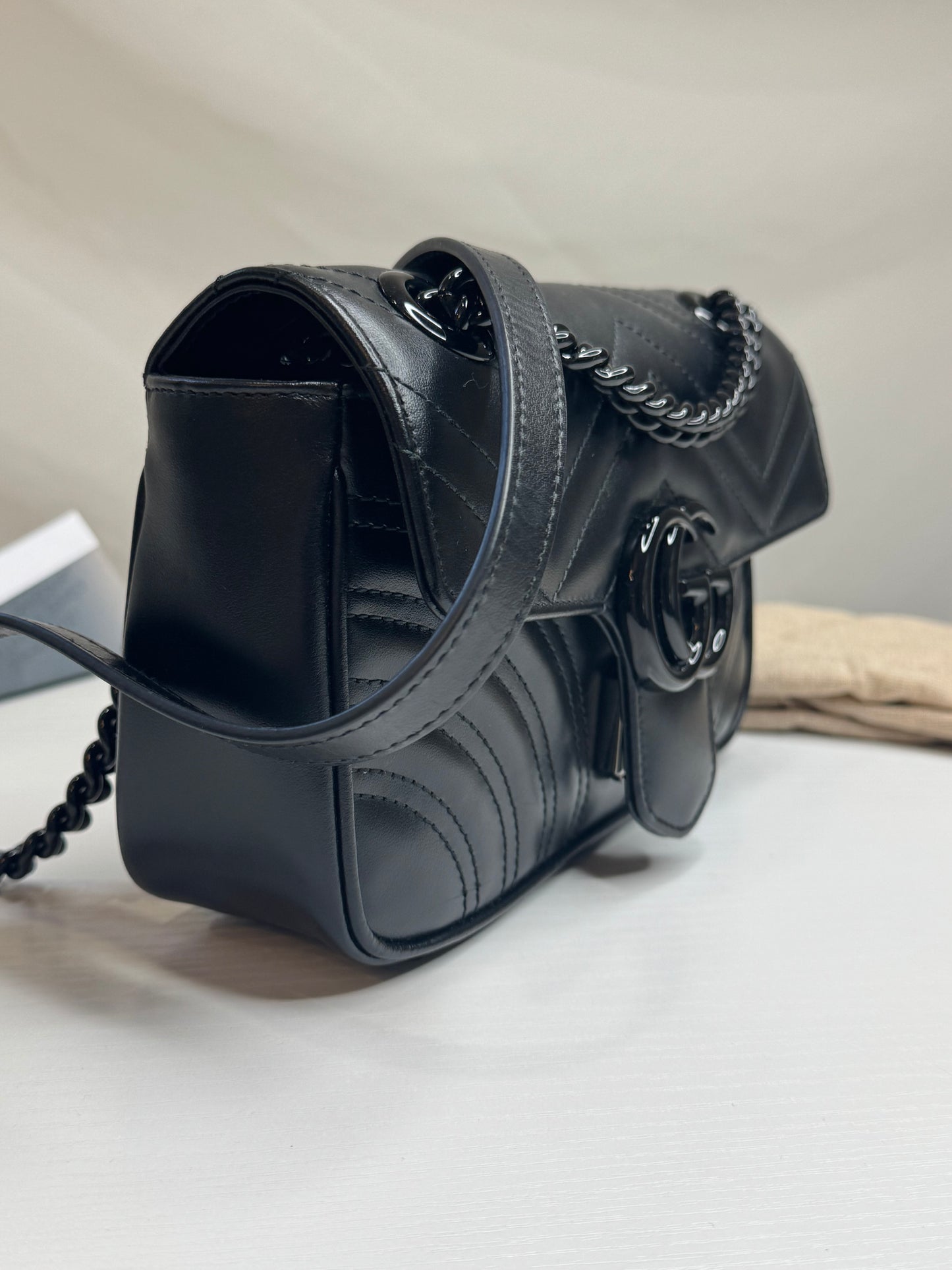 Gucci Marmont So Black Small