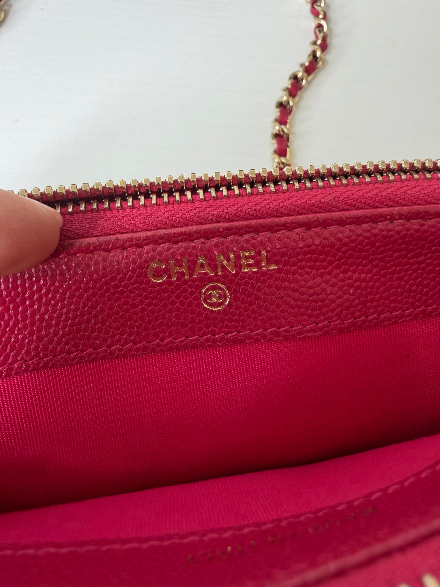 Chanel Caviar Double Zip