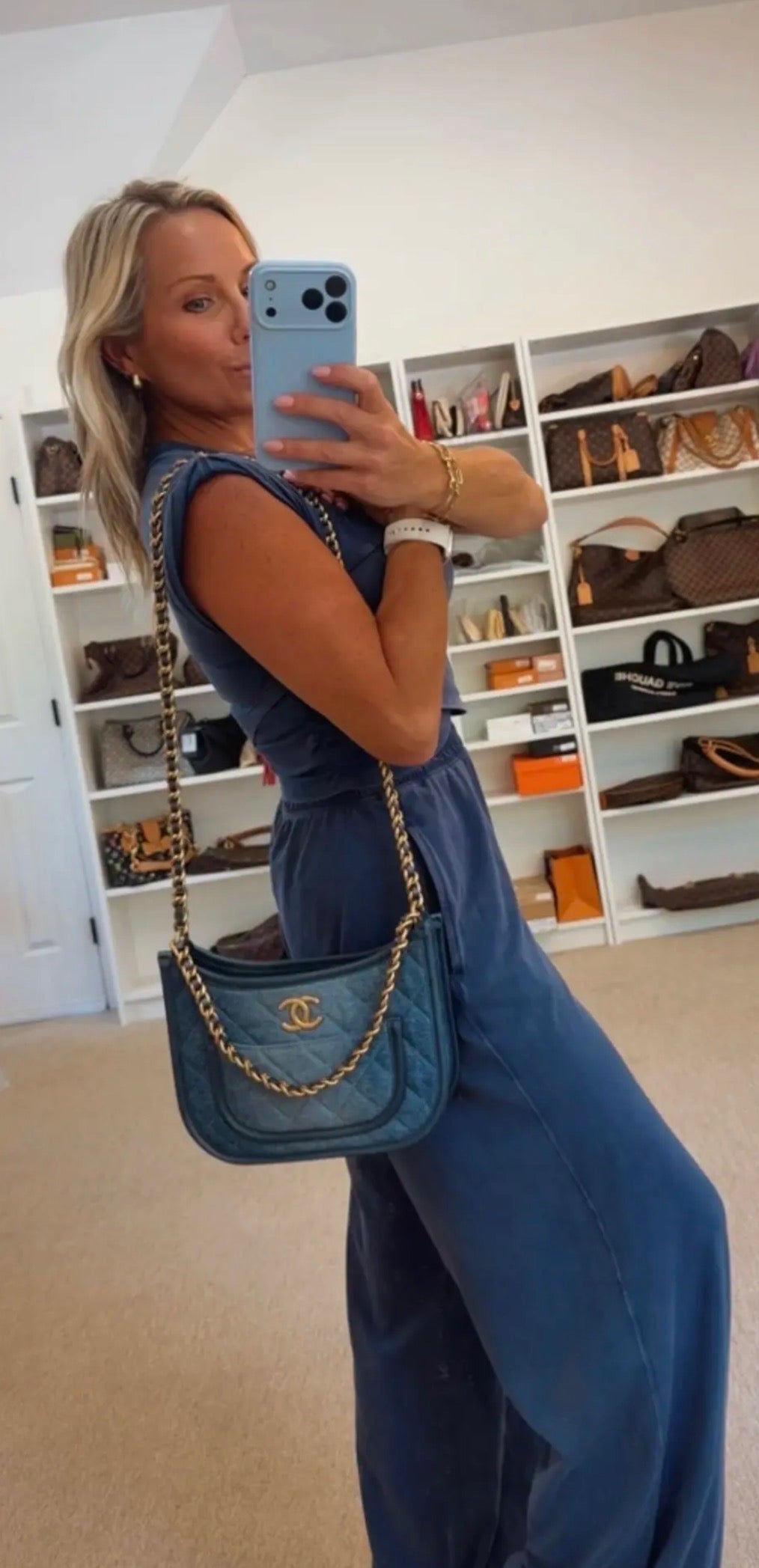 Chanel Denim Hobo