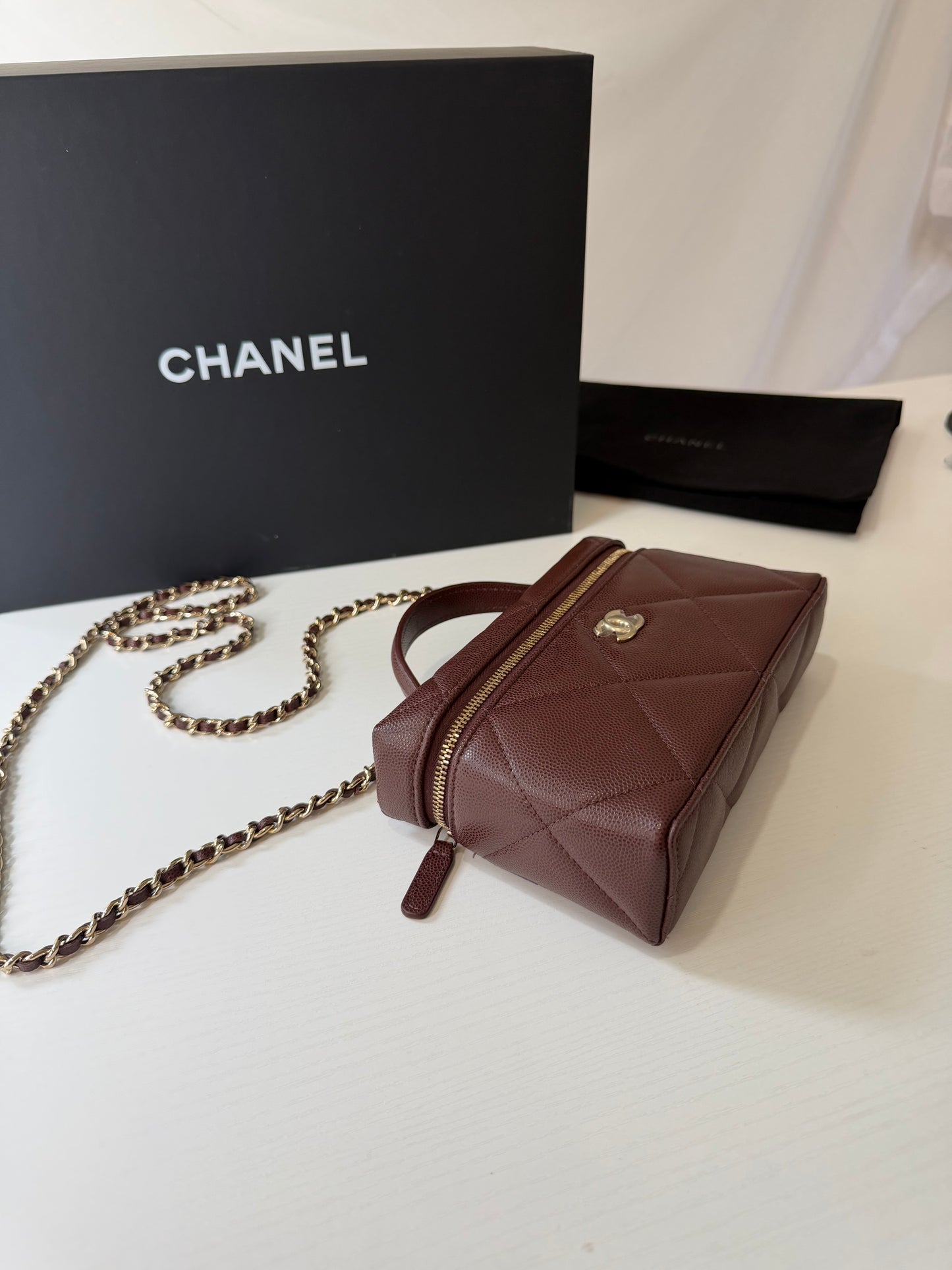 Chanel Caviar Vanity on Chain
