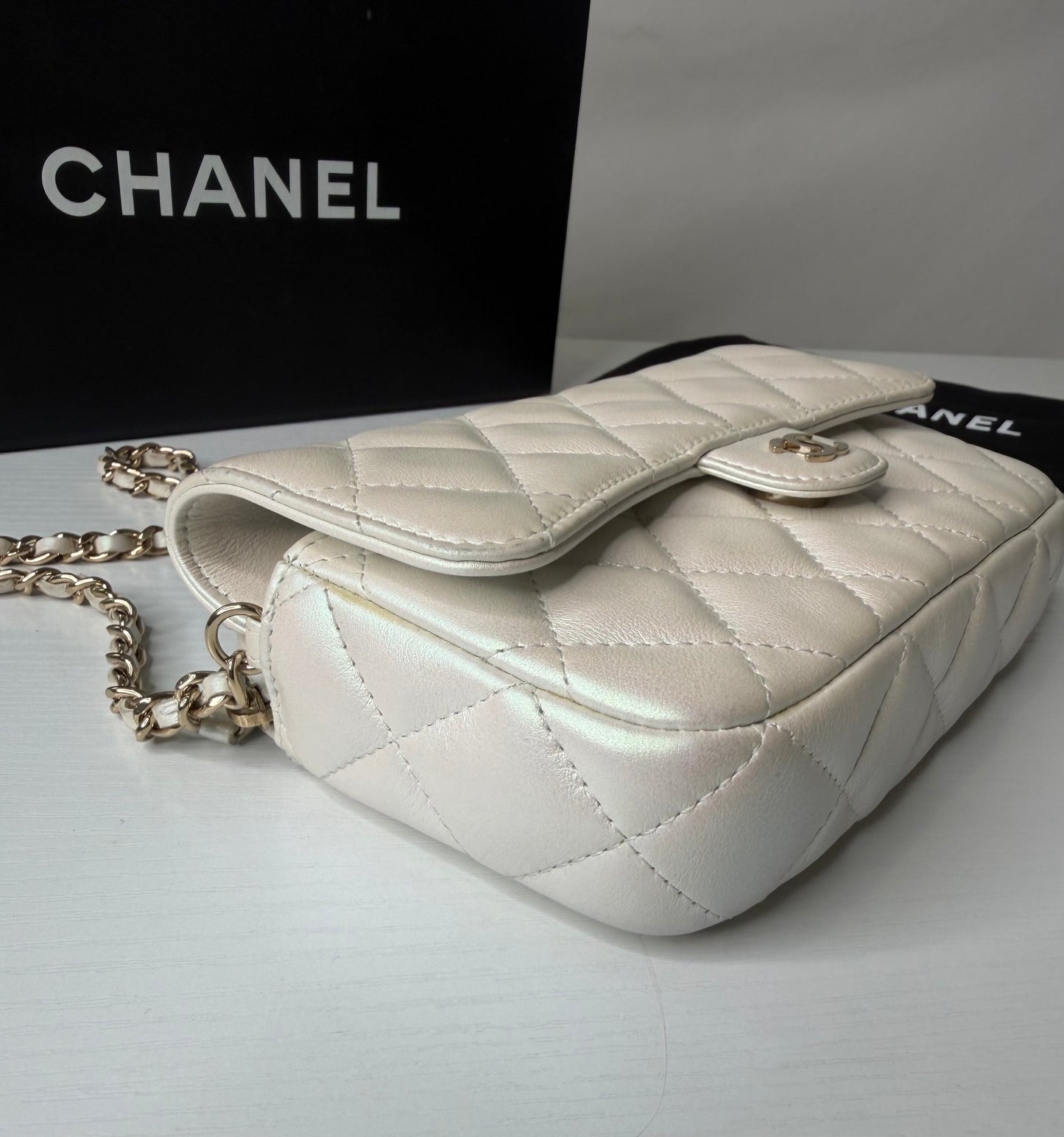 Chanel Iridescent Flap Bag