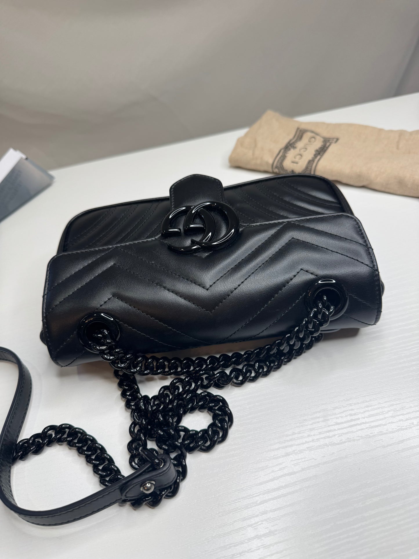 Gucci Marmont So Black Small