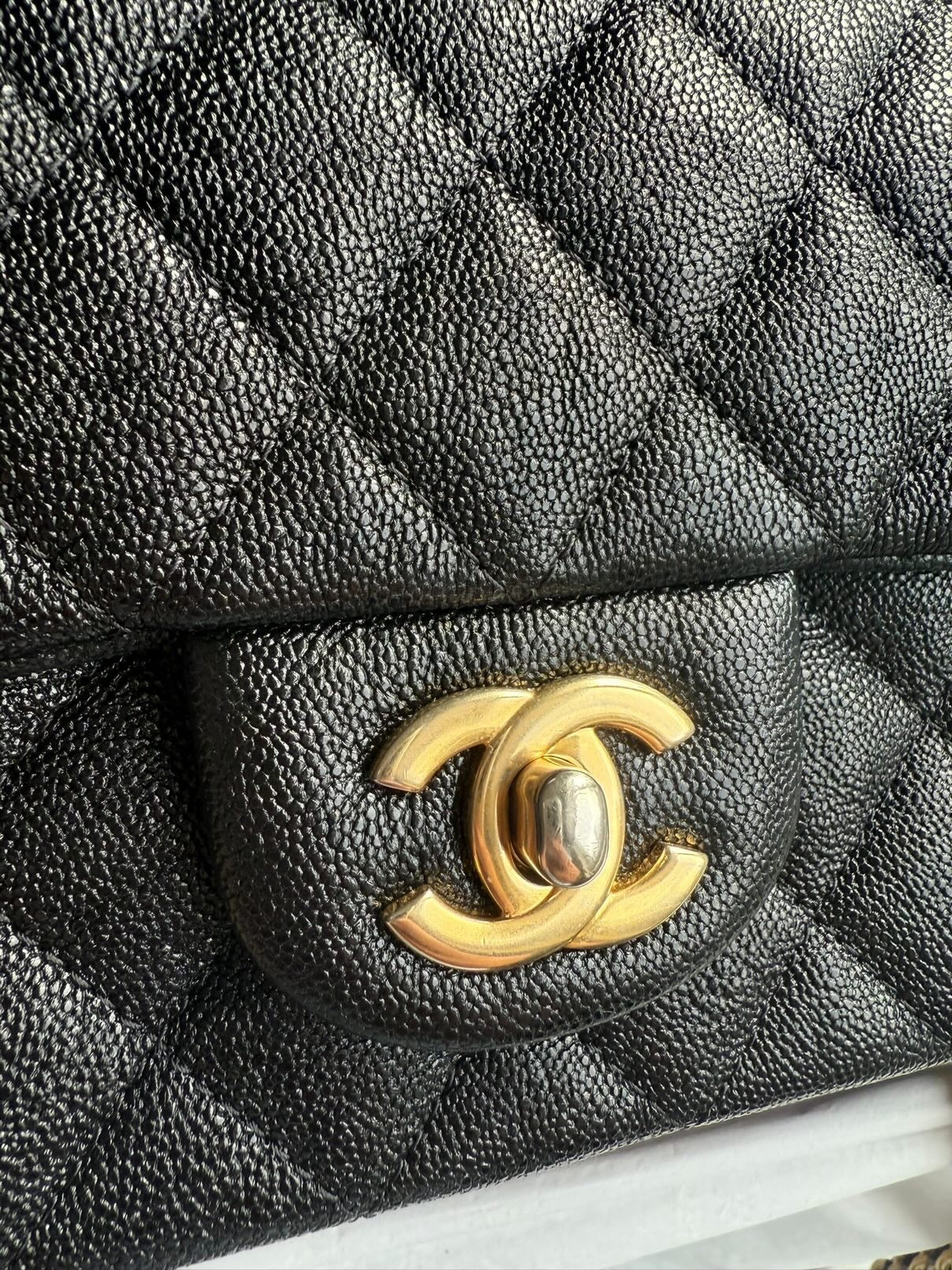 Chanel Caviar Mini Top Handle