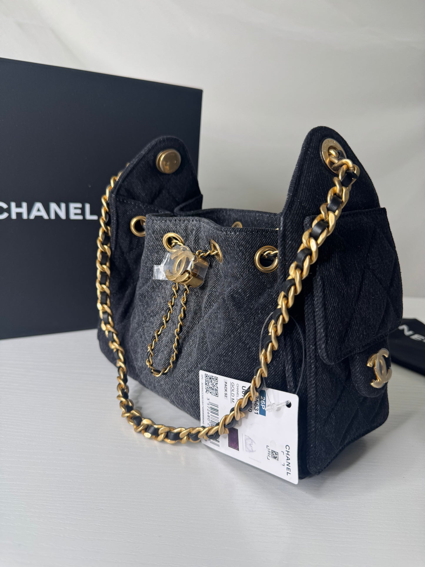 Chanel 25 Mini Denim