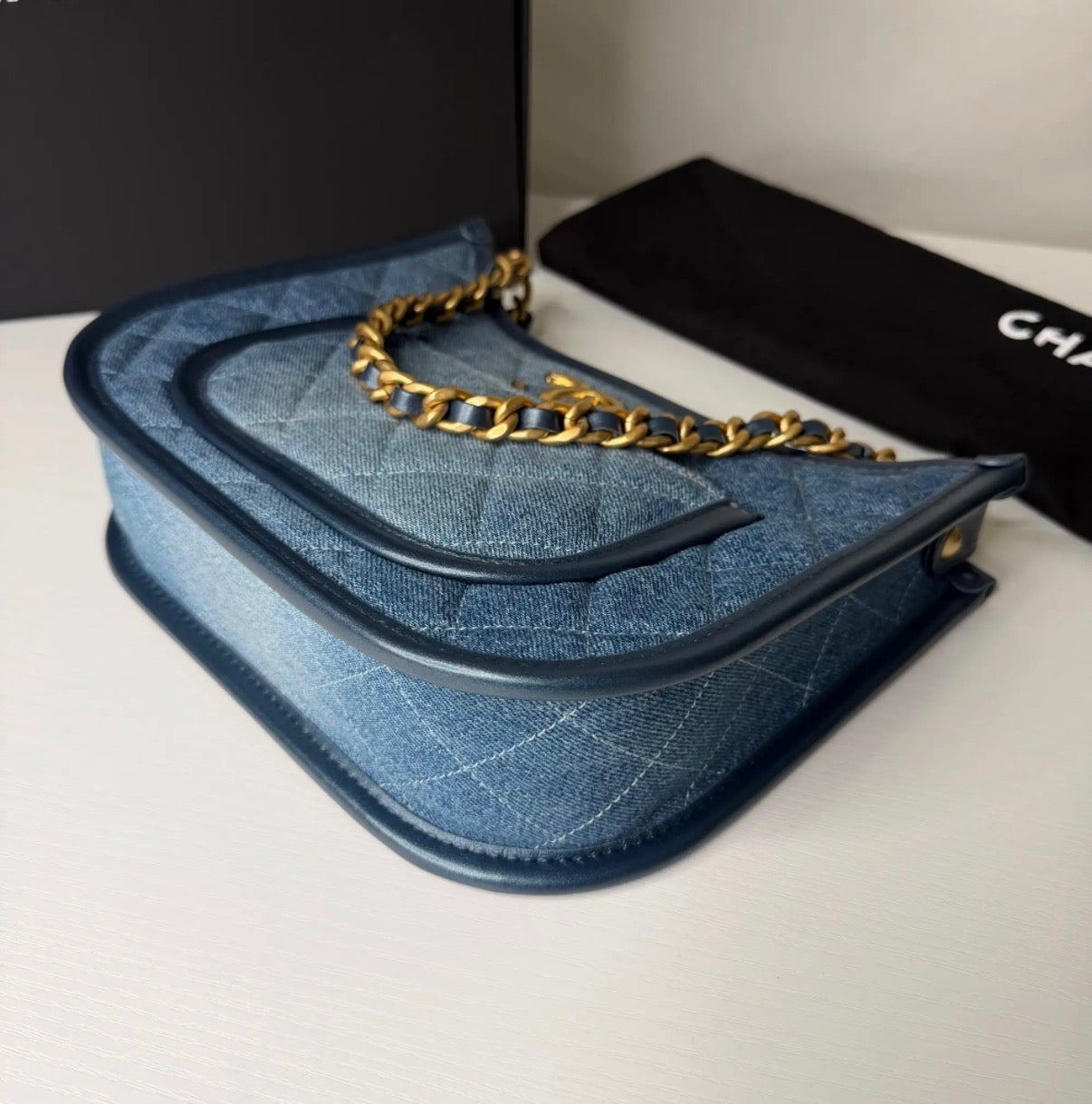 Chanel Denim Hobo