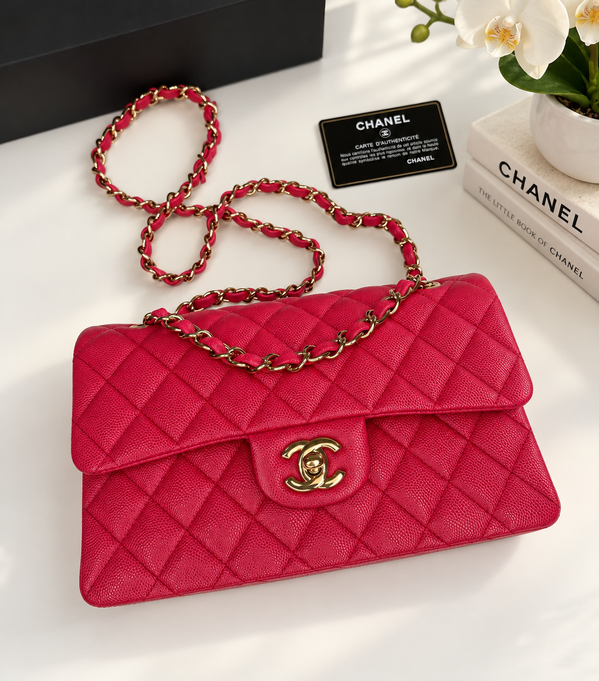 Chanel Caviar Classic Flap Small