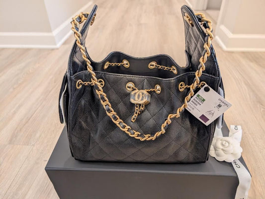 Chanel 25 Small Caviar
