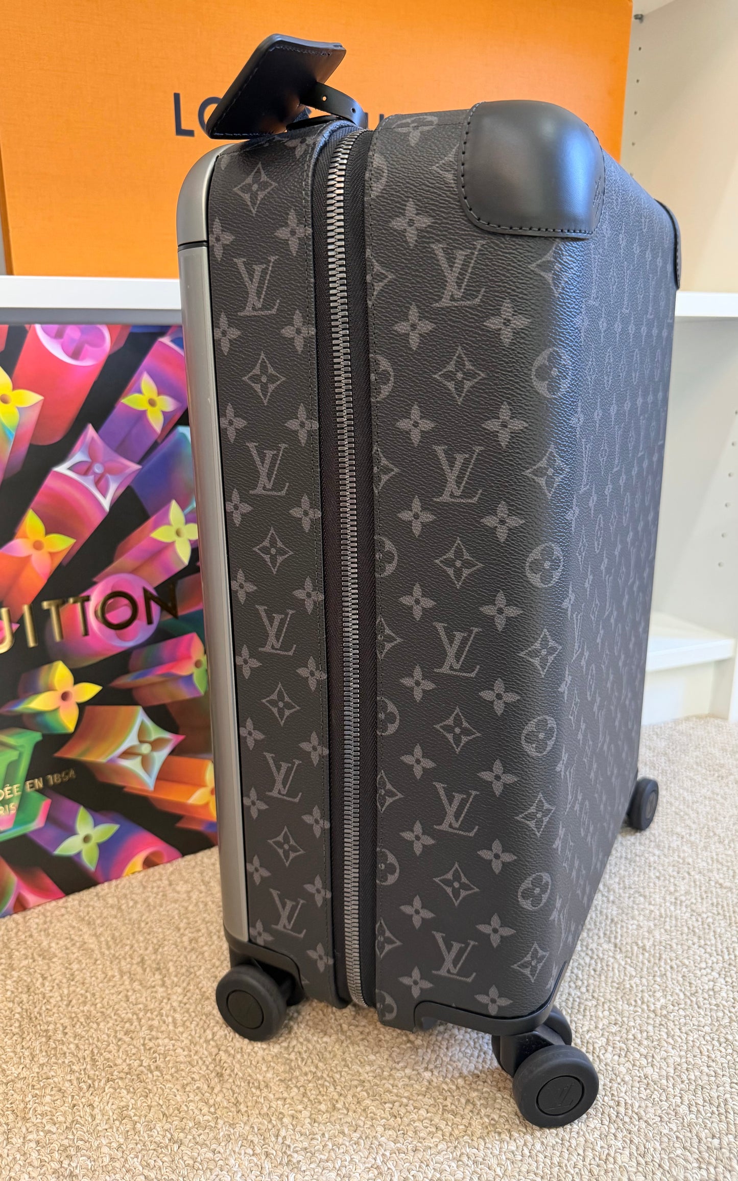 Louis Vuitton Horizon 55 Eclipse Monogram Eclipse Canvas