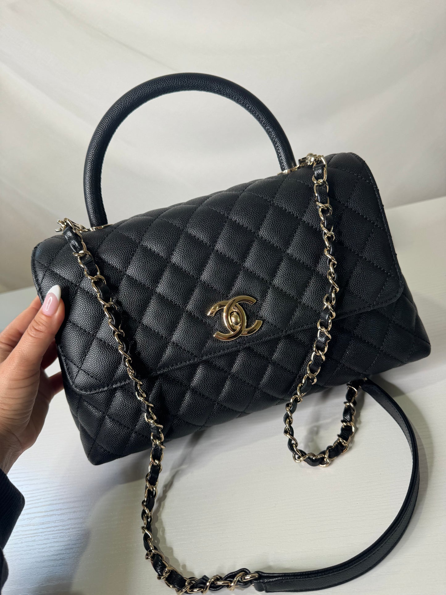 Chanel Caviar Coco Meidum