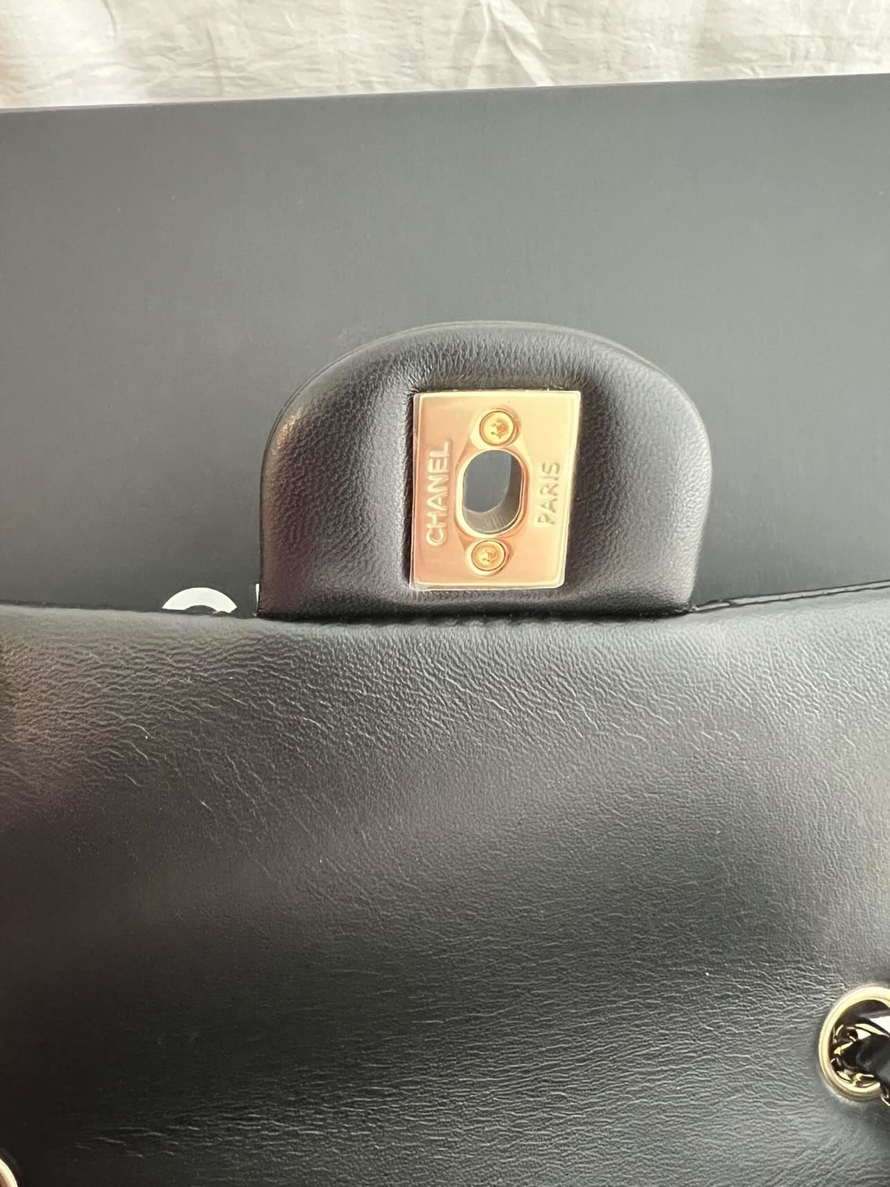 Chanel Mini Black Lambskin GHW