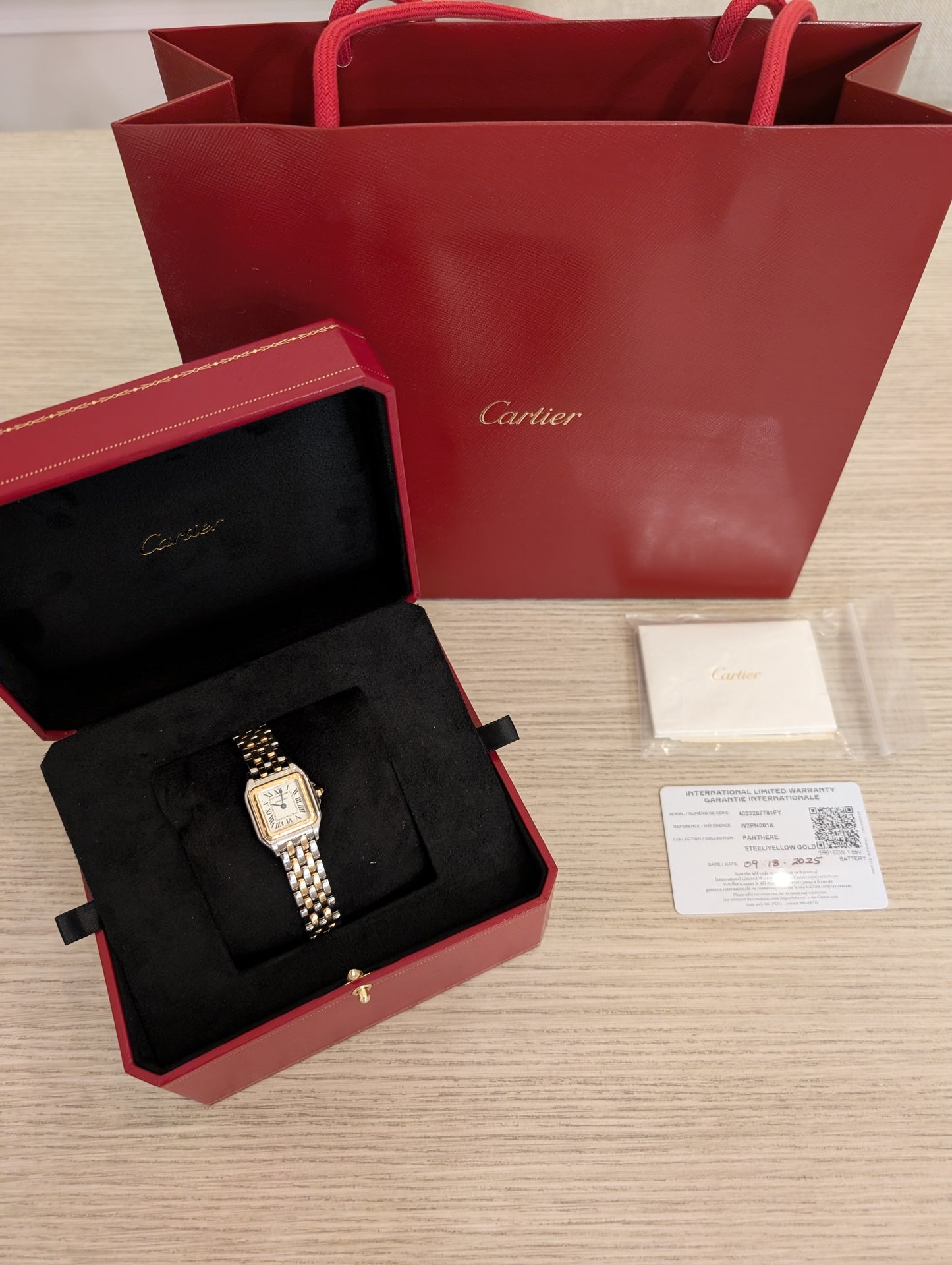 Cartier Panthere Two Tone Small