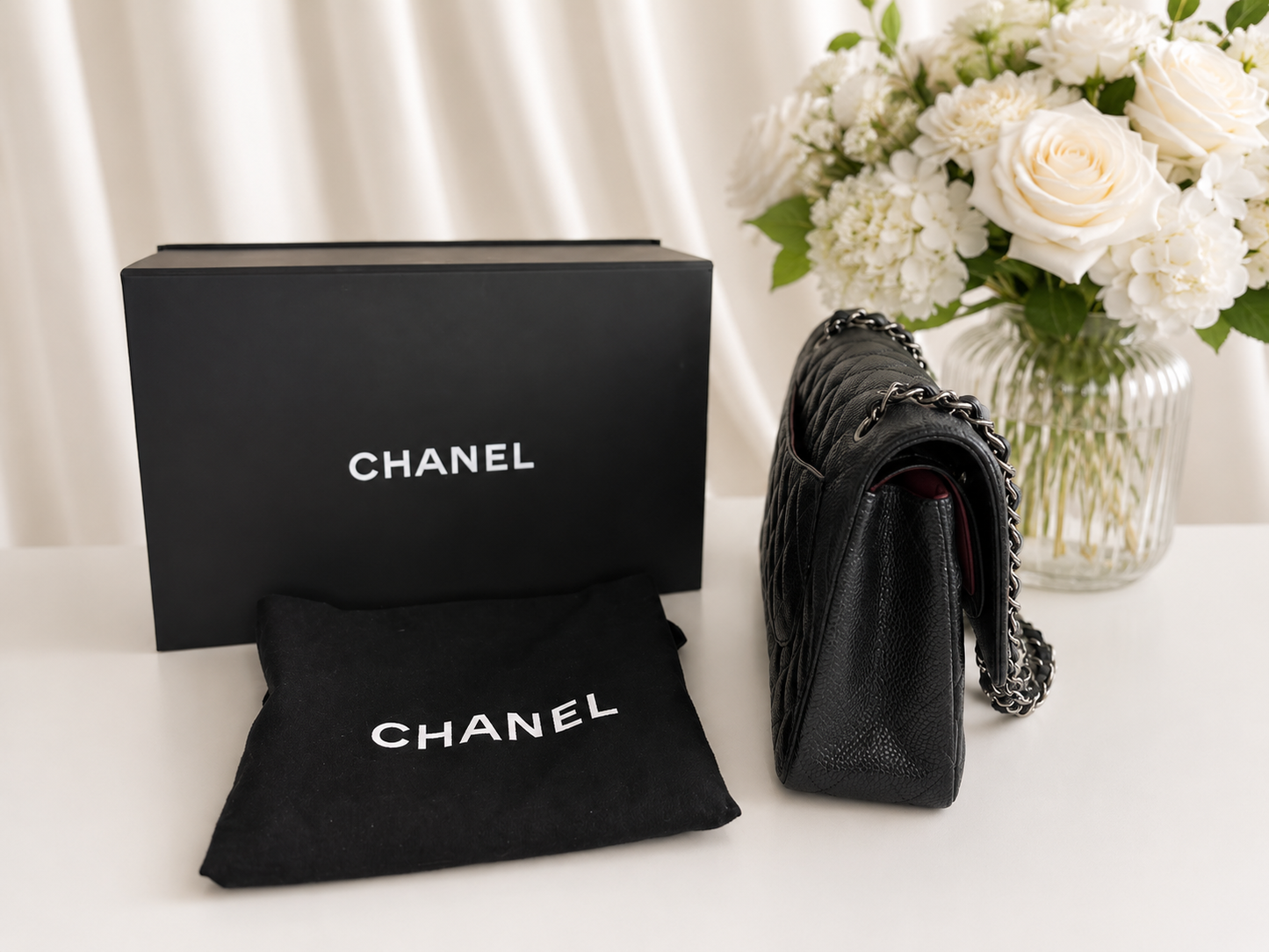 Chanel Medium Caviar Classic Flap