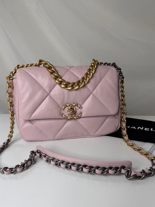 Chanel 19 Small-Medium Pink