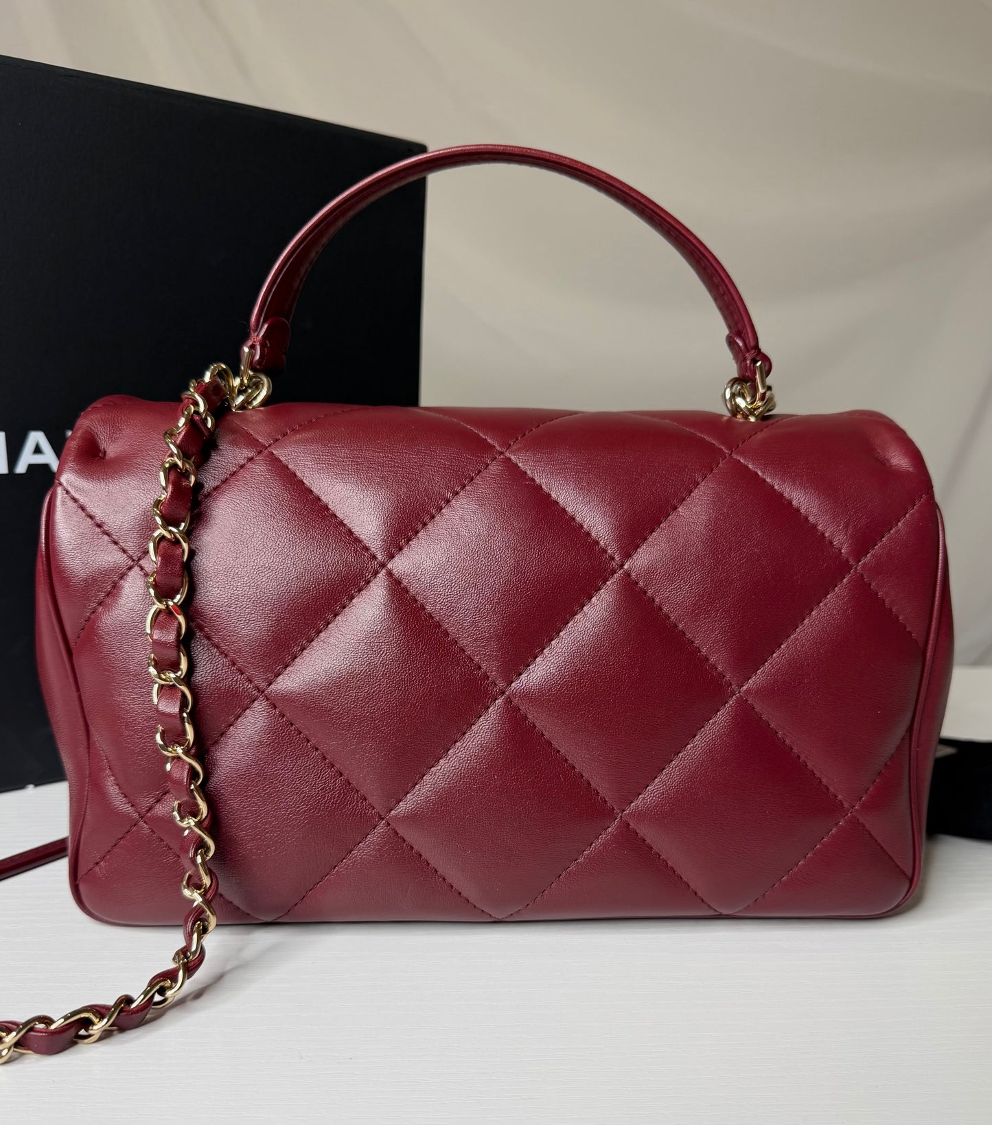 Chanel Lambskin Easy Carry Flap