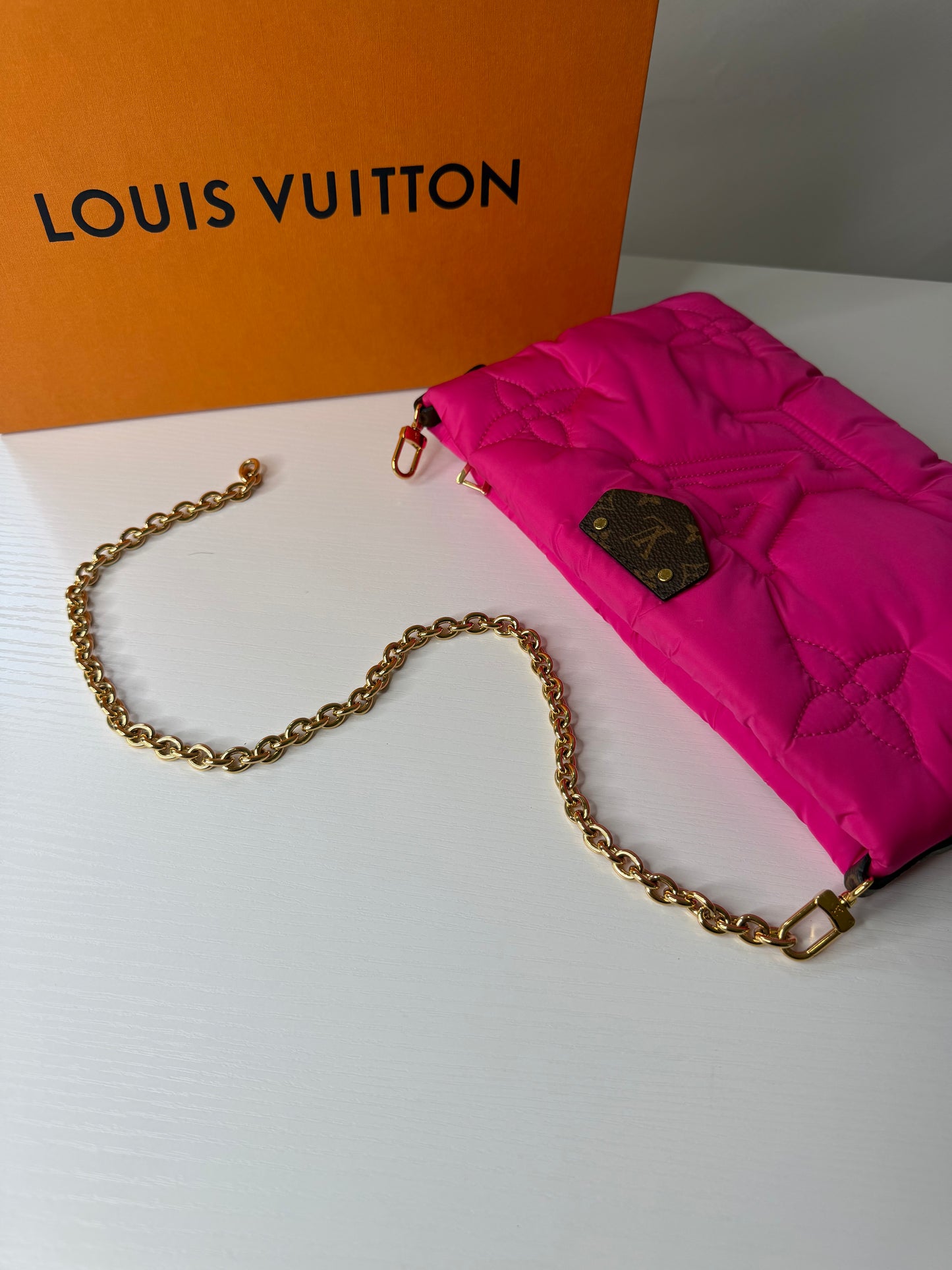 LV Pillow Pochette Pink