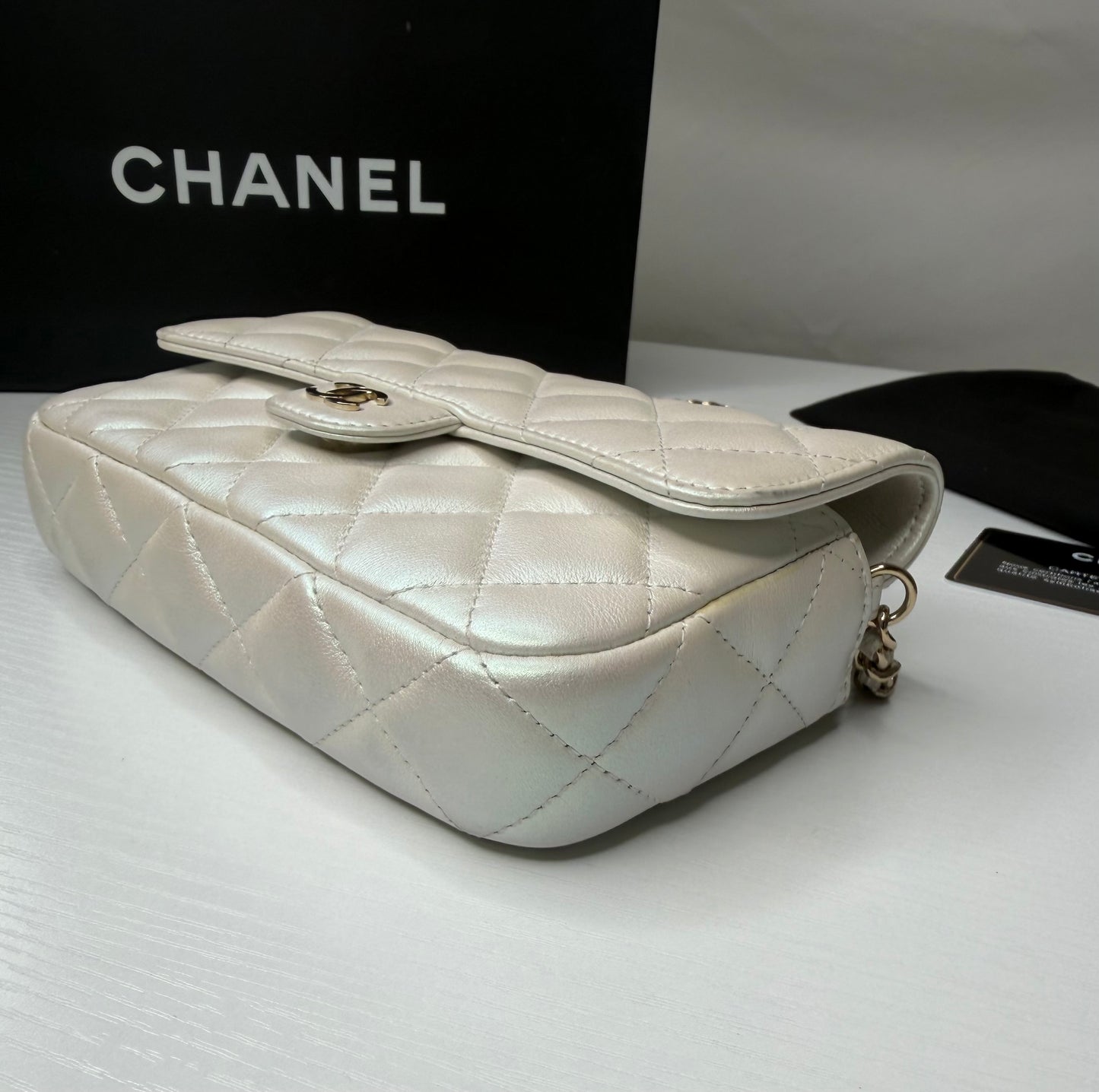 Chanel Iridescent Flap Bag