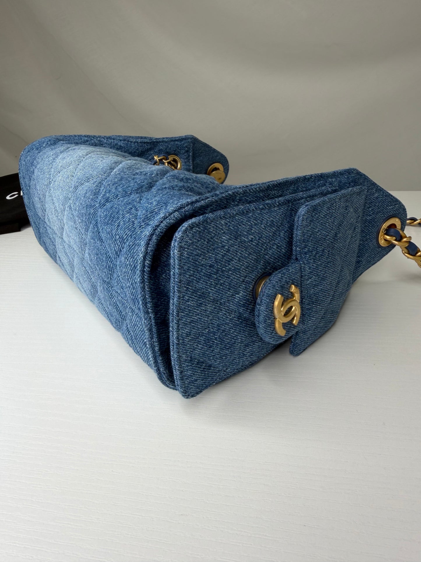 Chanel 25 Denim Mini