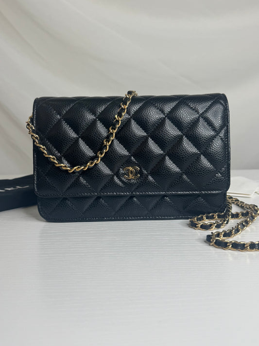 Chanel Caviar WOC GHW