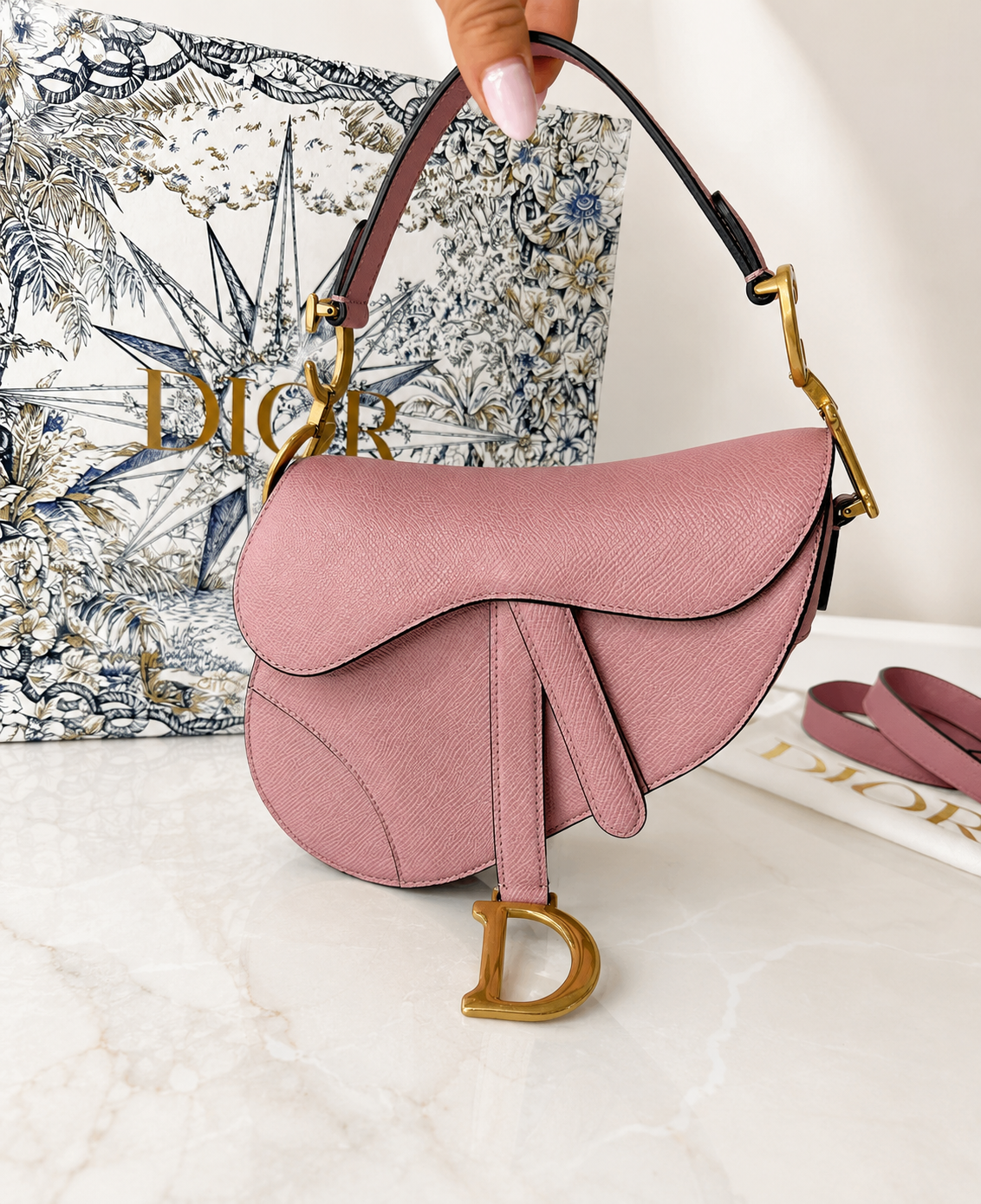Small Saddle Bag with Strap