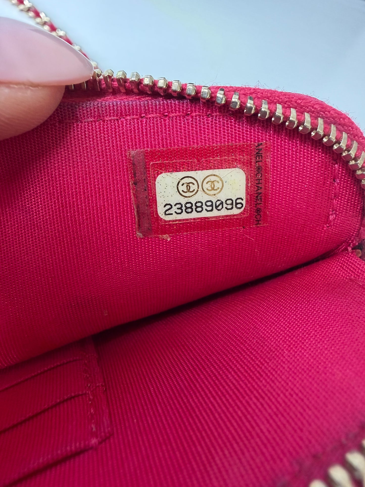 Chanel Caviar Double Zip