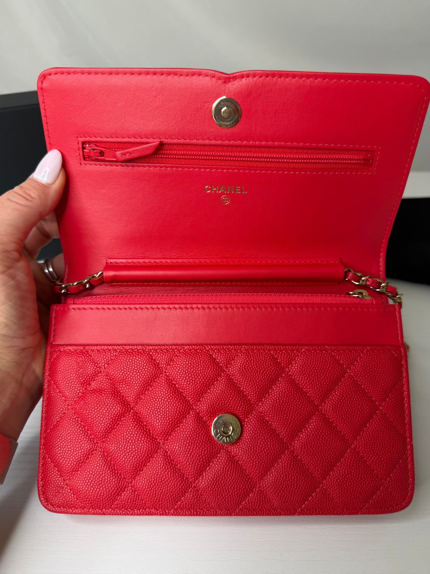 Chanel Caviar Filigree WOC