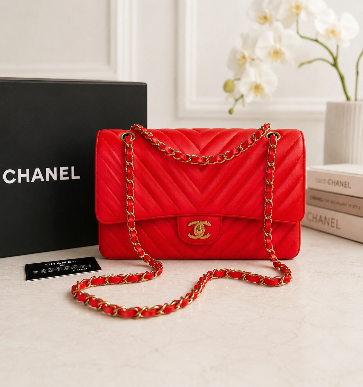 Chanel Medium Classic Flap Lambskin