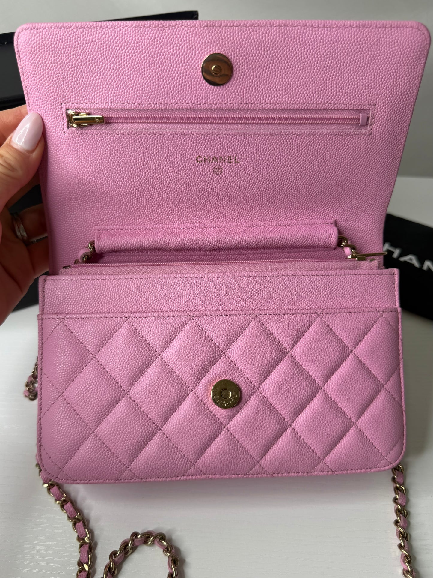 Chanel Caviar WOC