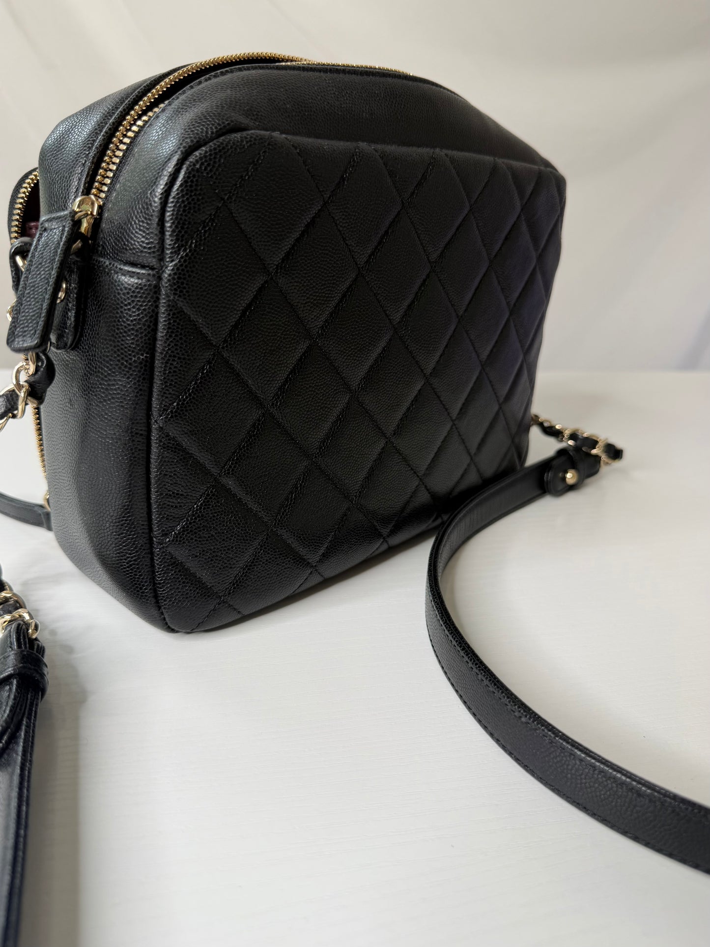 Chanel Caviar Busines Affinity Camera Bag