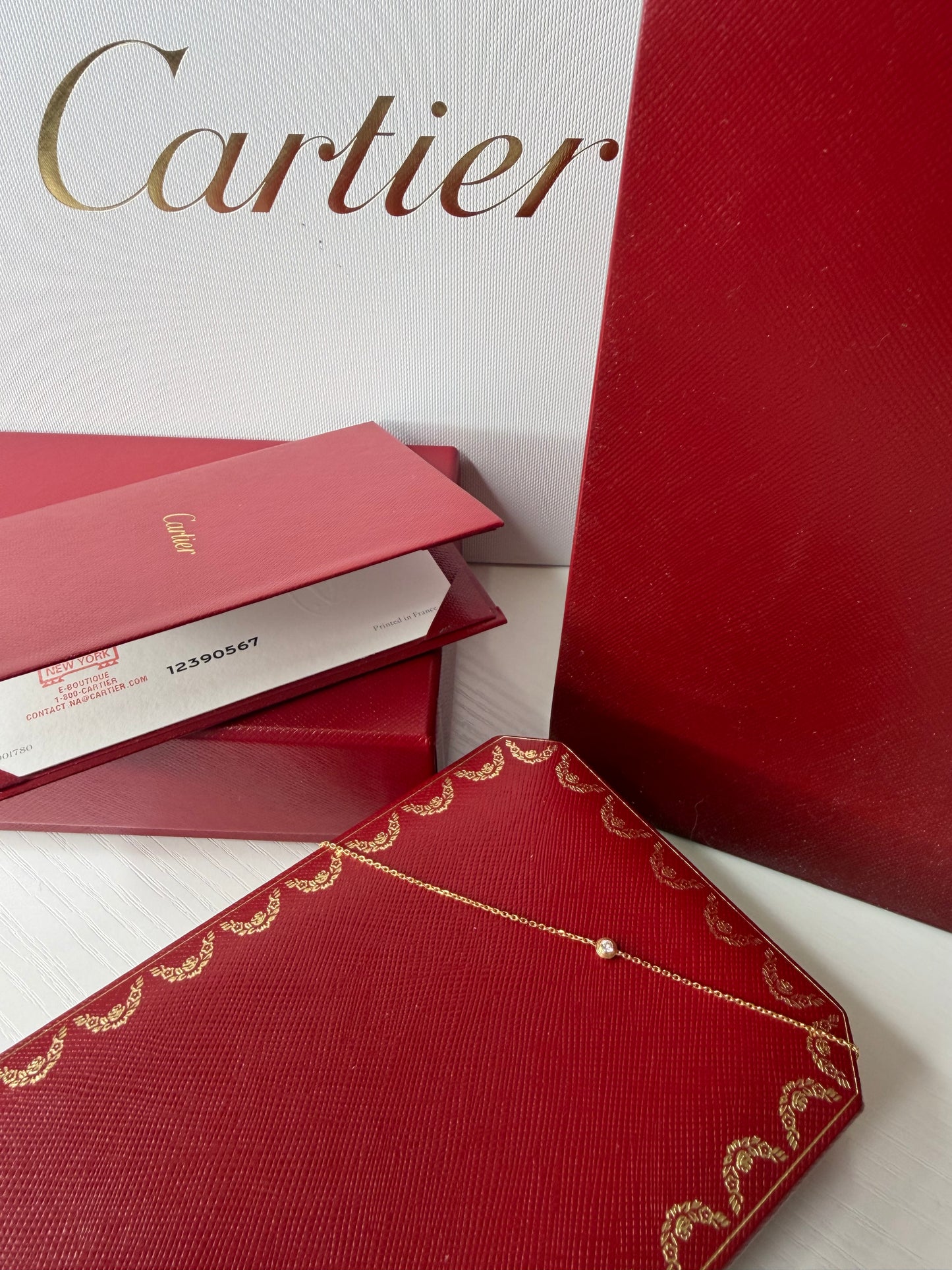 CARTIER D'AMOUR BRACELET, DIAMOND, MINI MODEL
