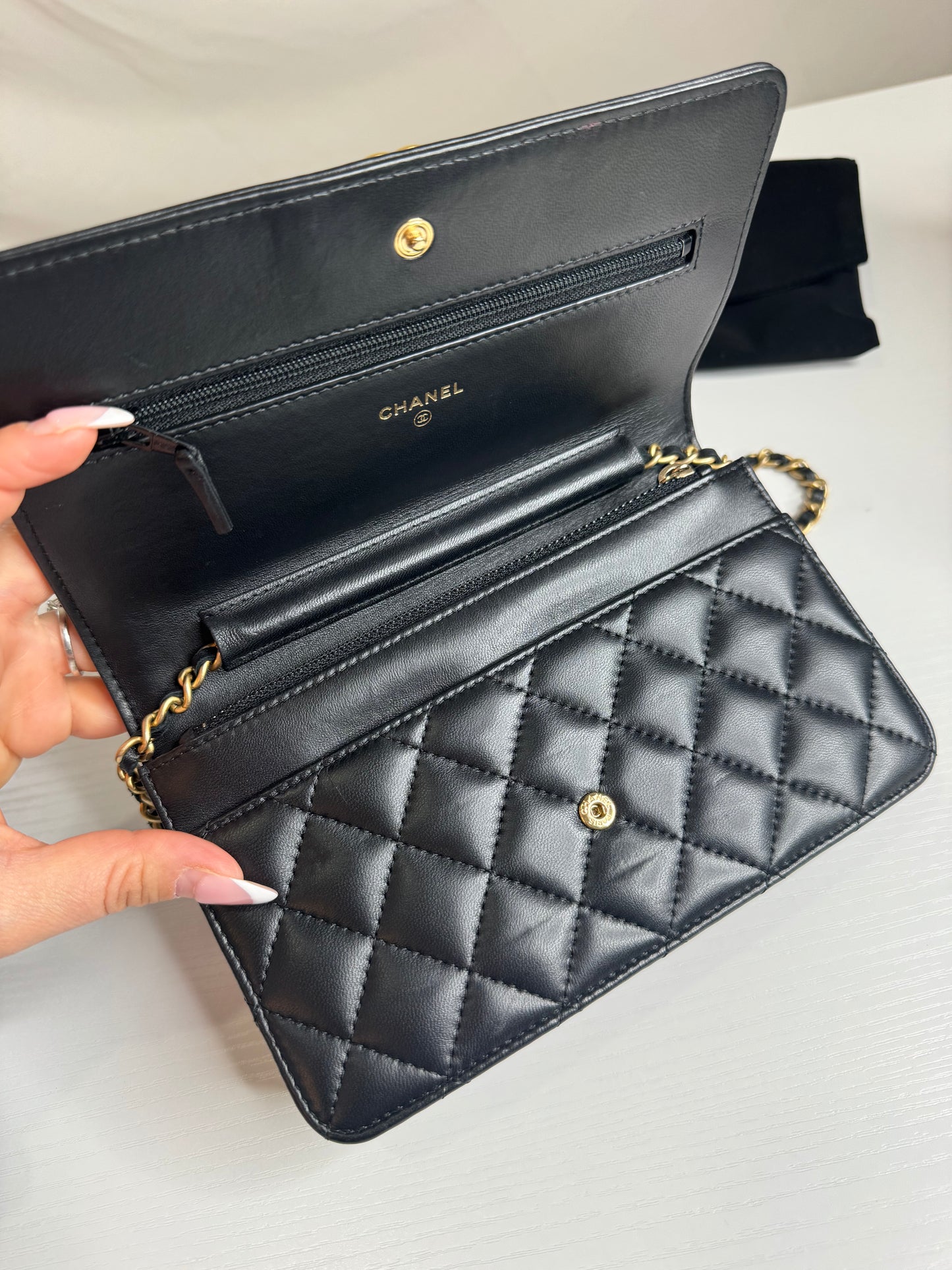 Chanel Boy WOC Lambskin