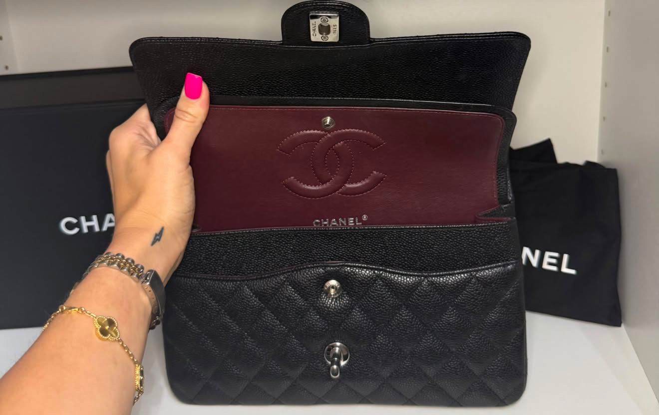Chanel Medium Caviar Classic Flap
