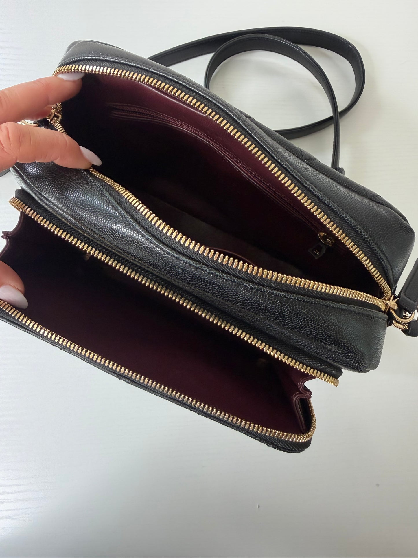 Chanel Caviar Busines Affinity Camera Bag