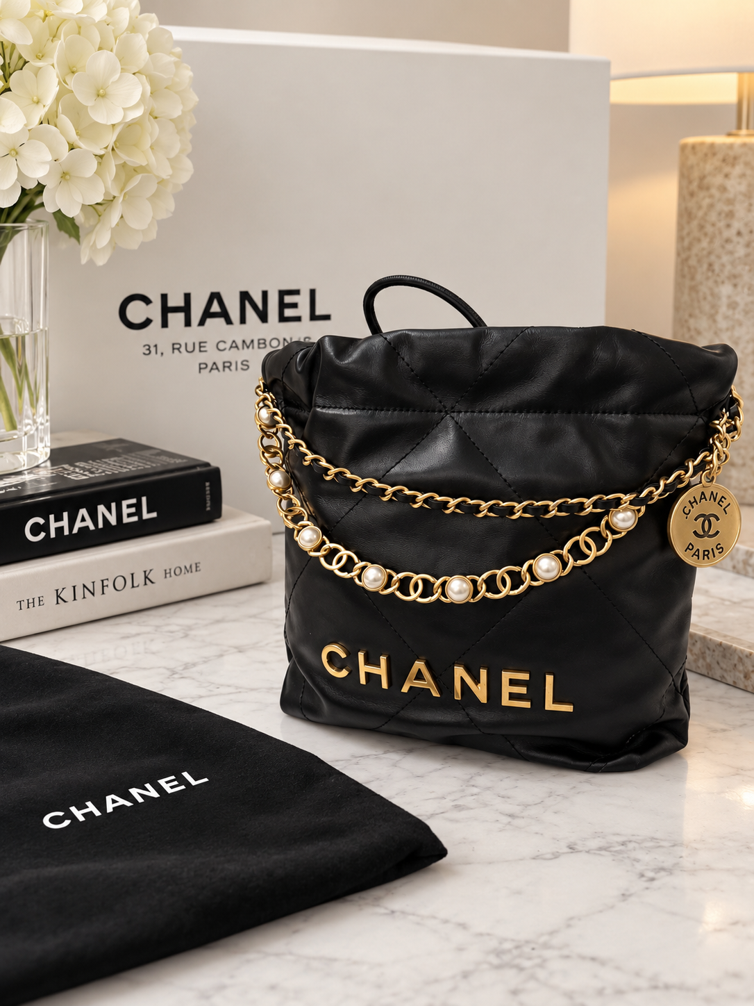 Chanel 22 Pearl Mini