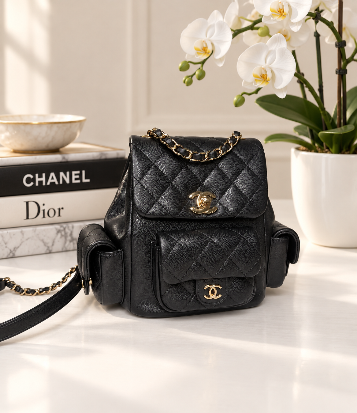 Chanel Caviar Duma Backpack