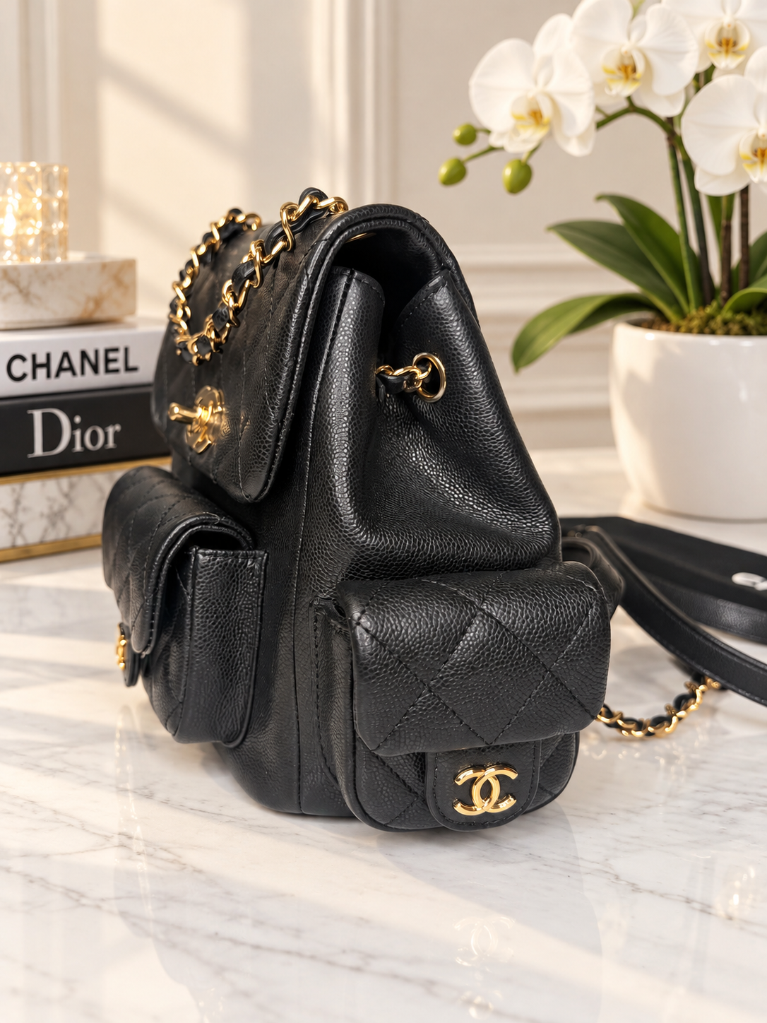 Chanel Caviar Duma Backpack