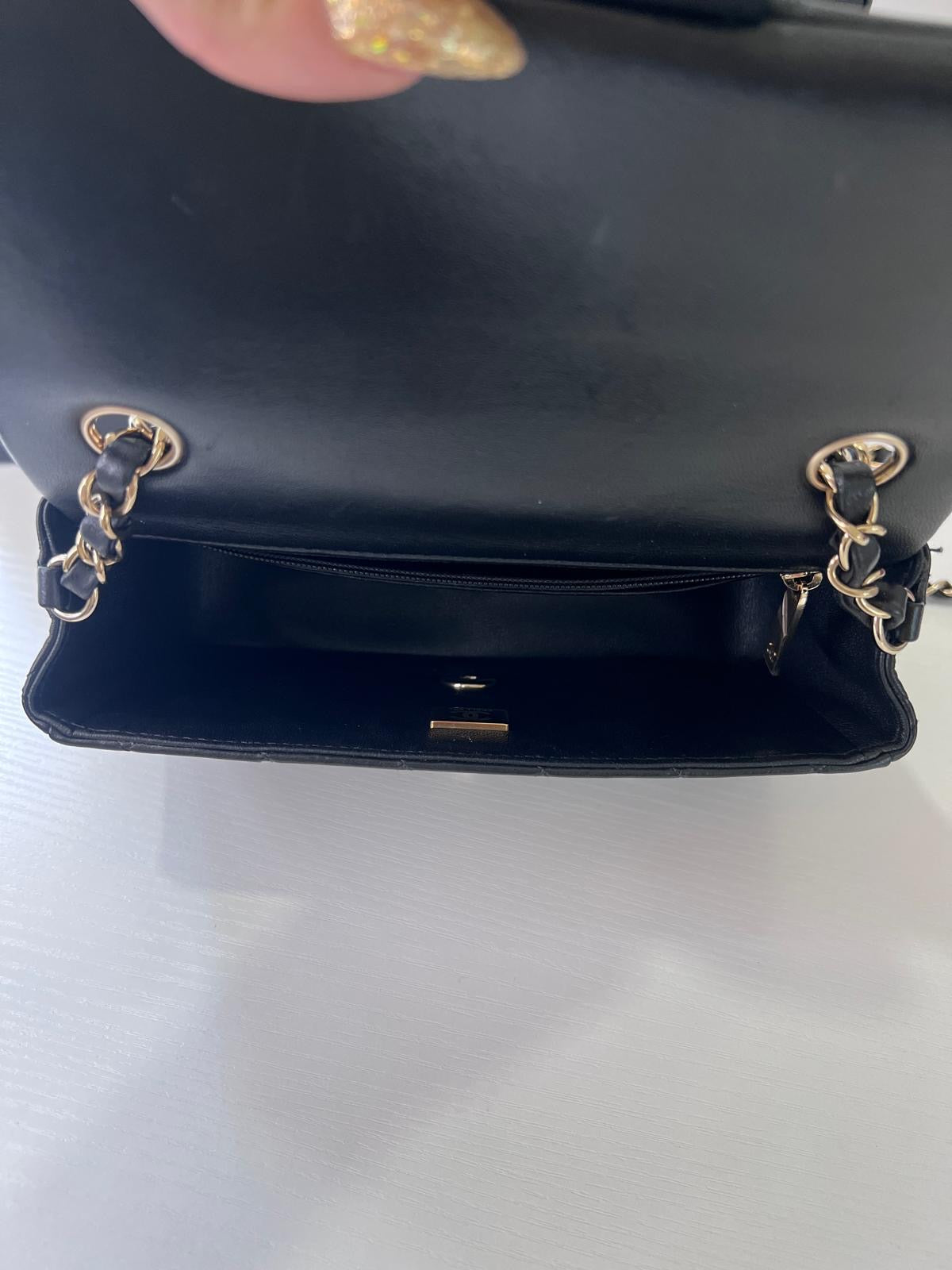 Chanel Mini Flap Lambskin GHW
