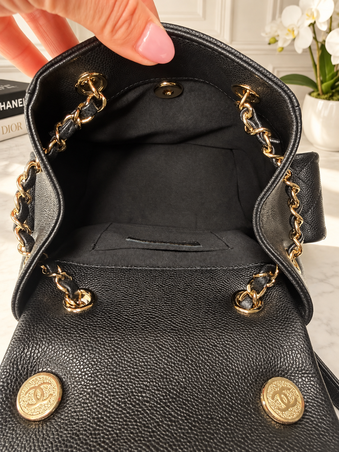 Chanel Caviar Duma Backpack