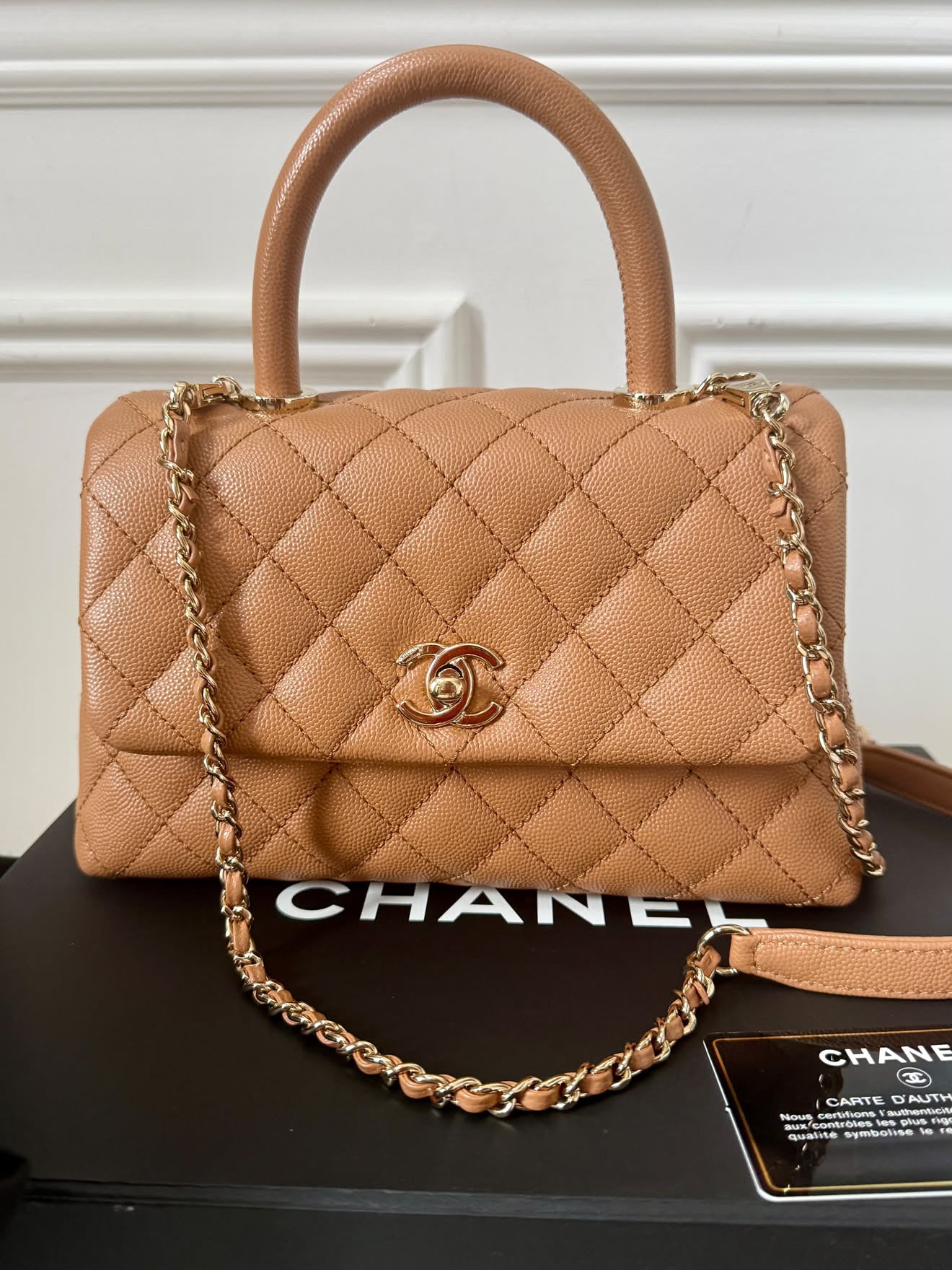 Chanel Coco Top Handle Small