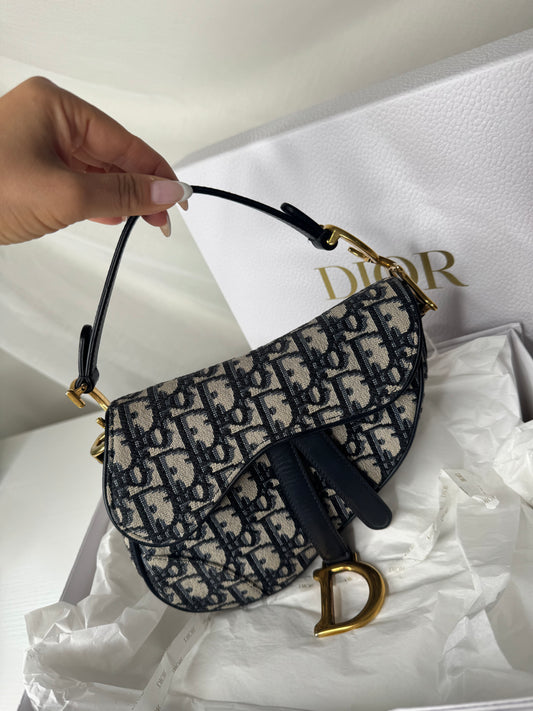 Dior Mini Oblique Saddle
