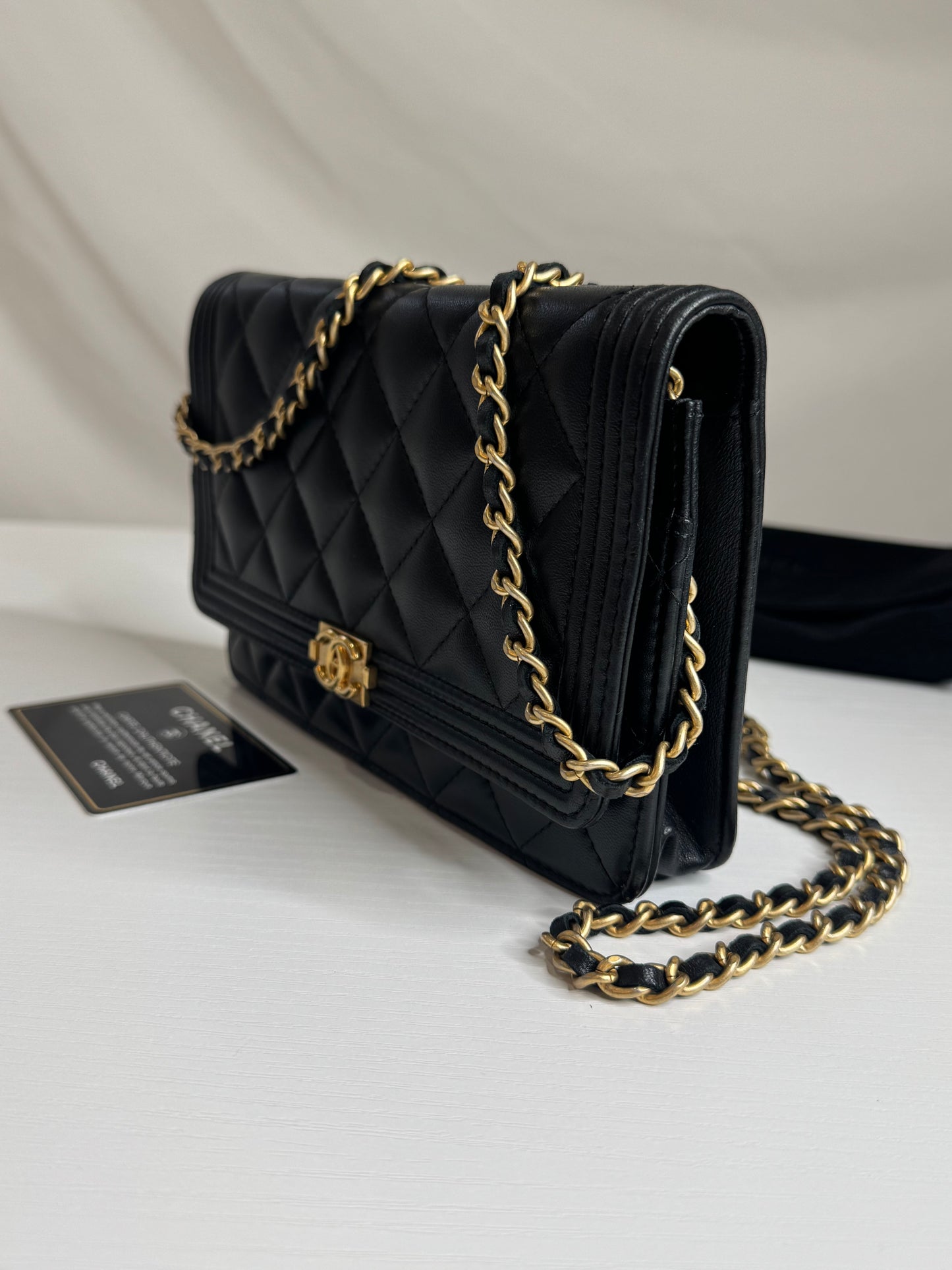 Chanel Boy WOC Lambskin