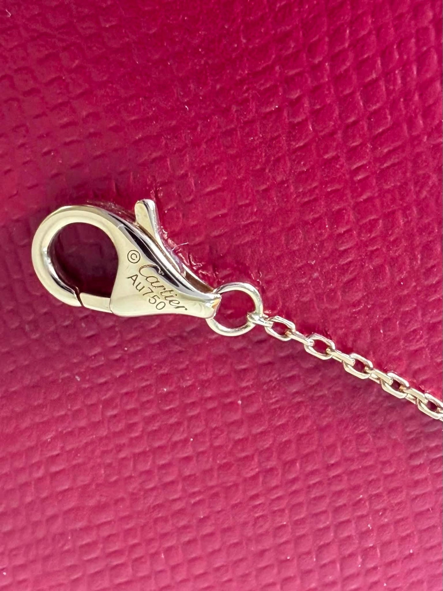 Cartier Amulette de Cartier Necklace Small Model 18K Gold MoP Diamond