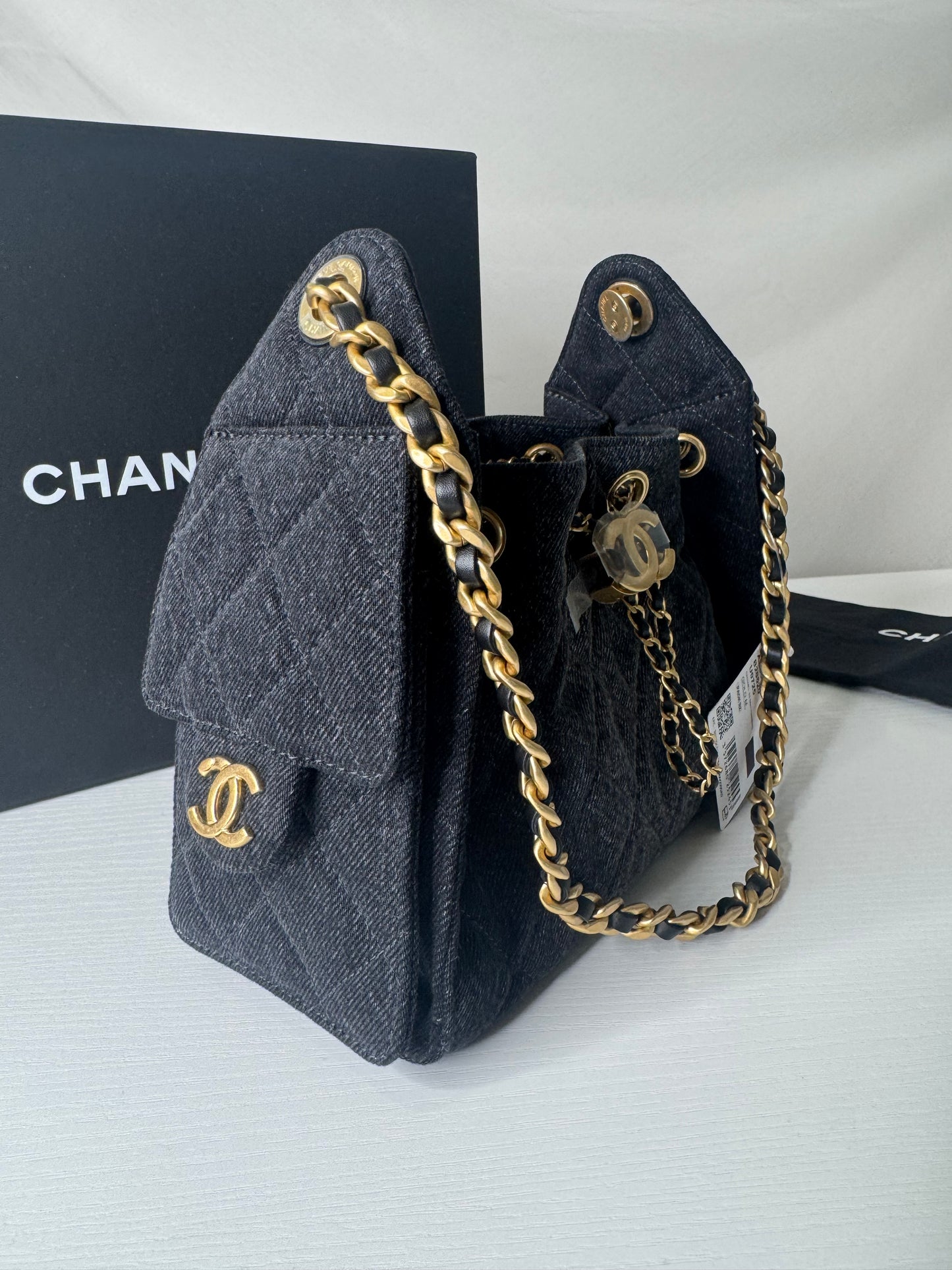 Chanel 25 Mini Denim