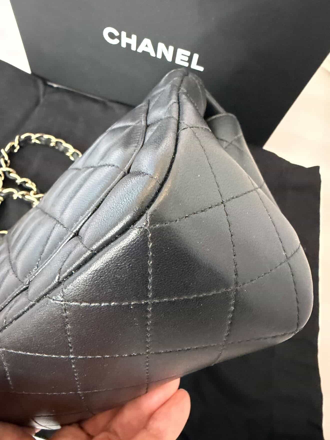 Chanel Mini Lambskin Black GHW