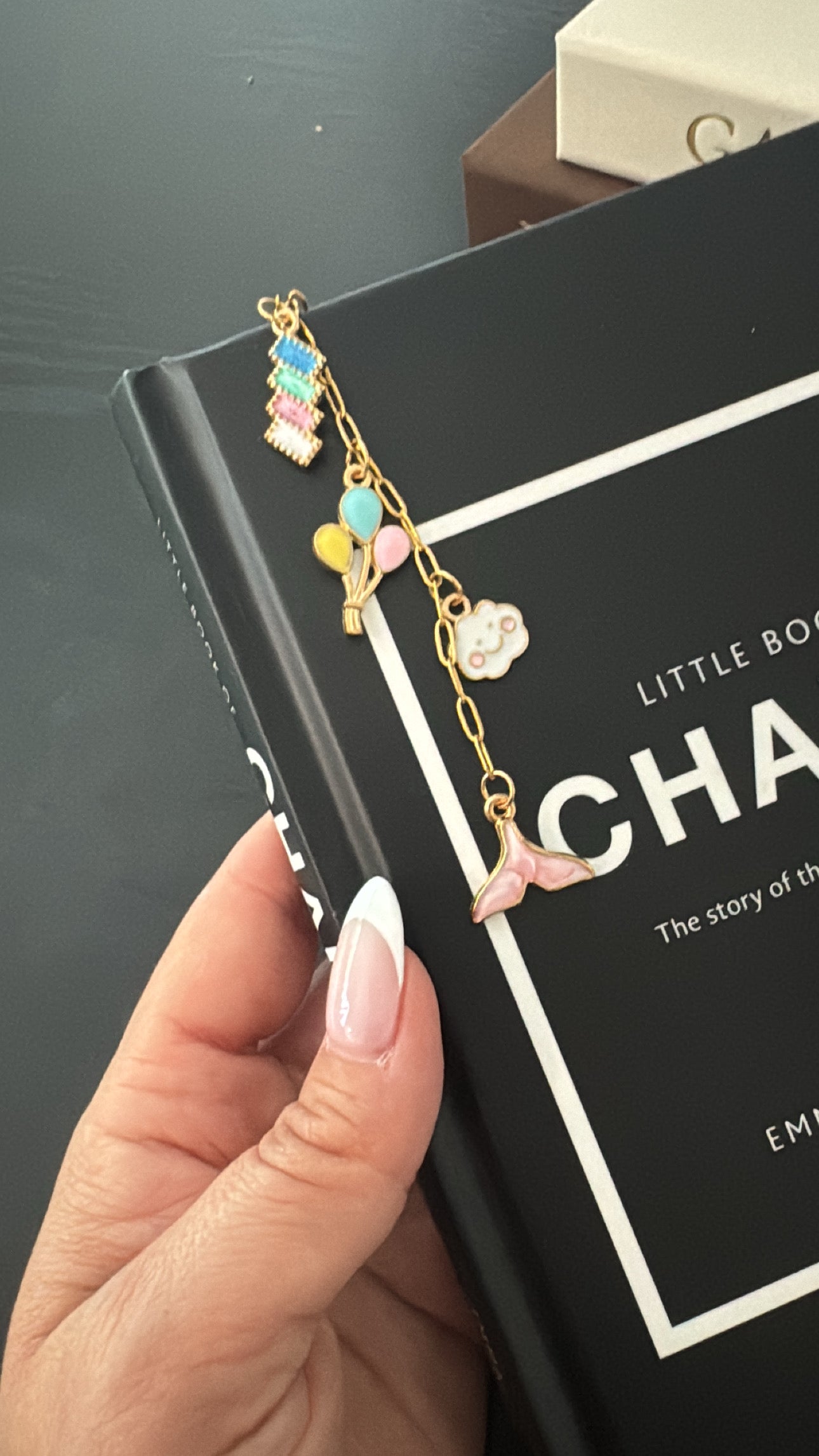 Viks Luxury Custom Bookmark Charms