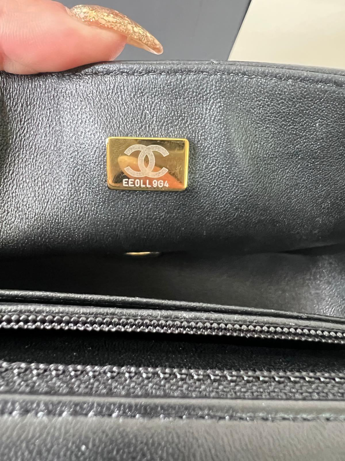 Chanel Mini Flap Lambskin GHW