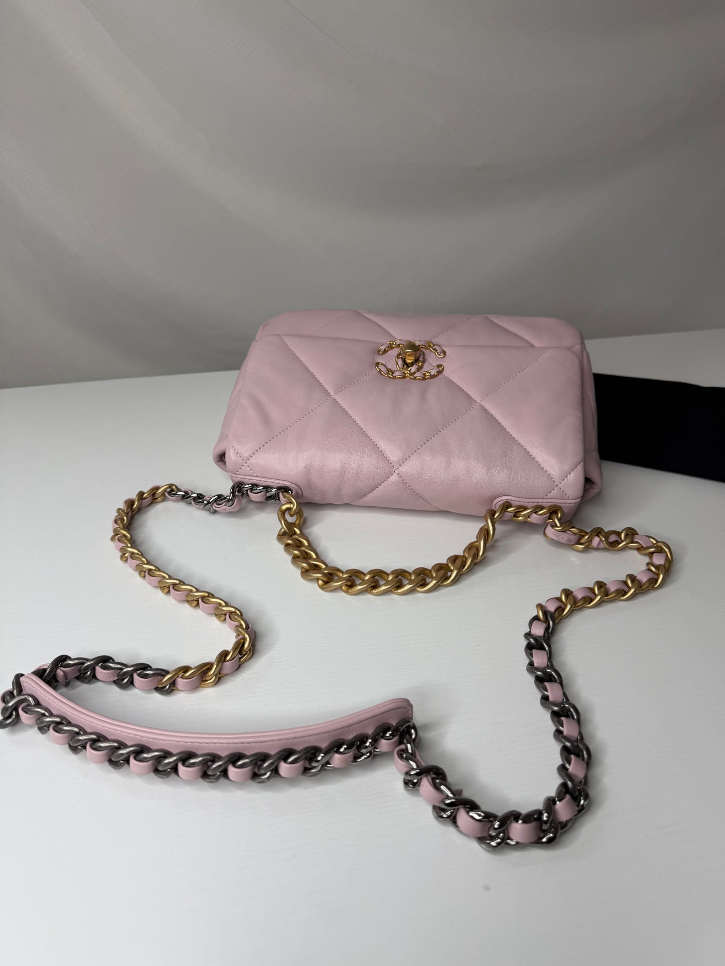 Chanel 19 Small-Medium Pink